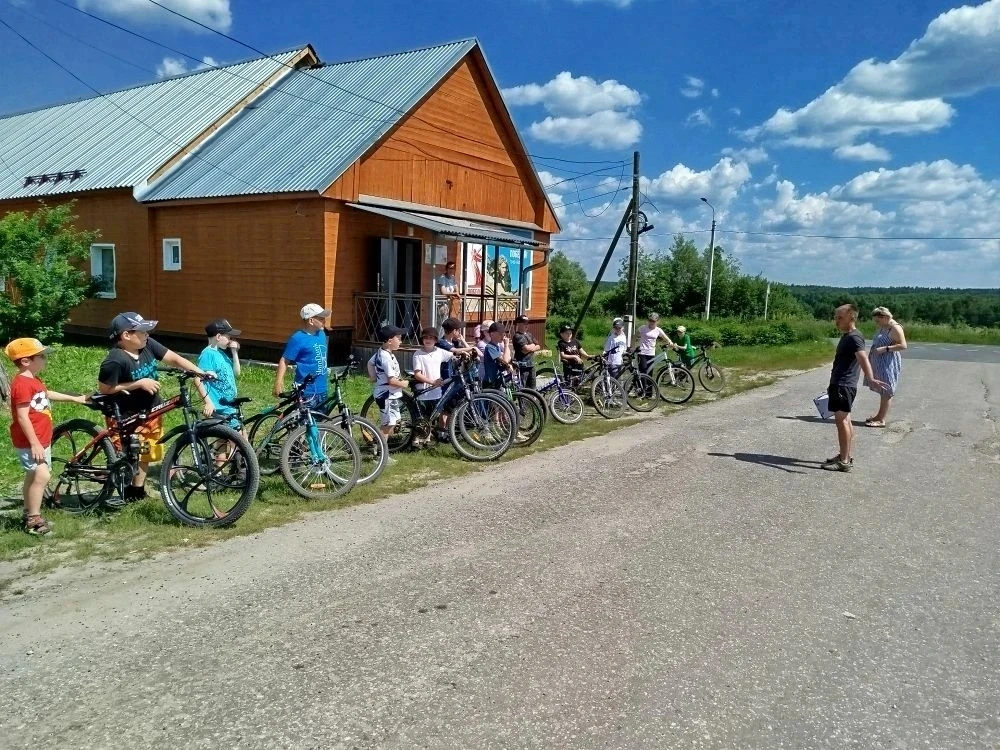 ☀День велосипедиста в нашем лагере «Солнышко» ( деревни Лаврово) получился по‑настоящему ярким и зап