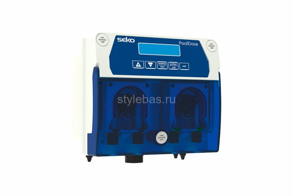 Автоматическая станция обработки воды (pH + Rx) 1,5 л/ч, 1,5 бар PoolDose Double SEKO