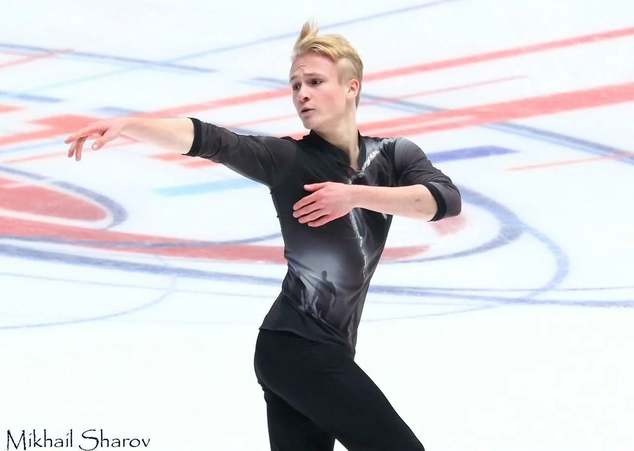 ⛸️Короткая программа Матвея Ветлугина на Trialeti Trophy
