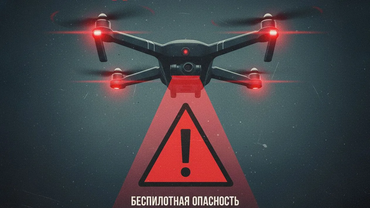 Энергодарцы, в городе сохраняется высокая дроновая опасность!!!