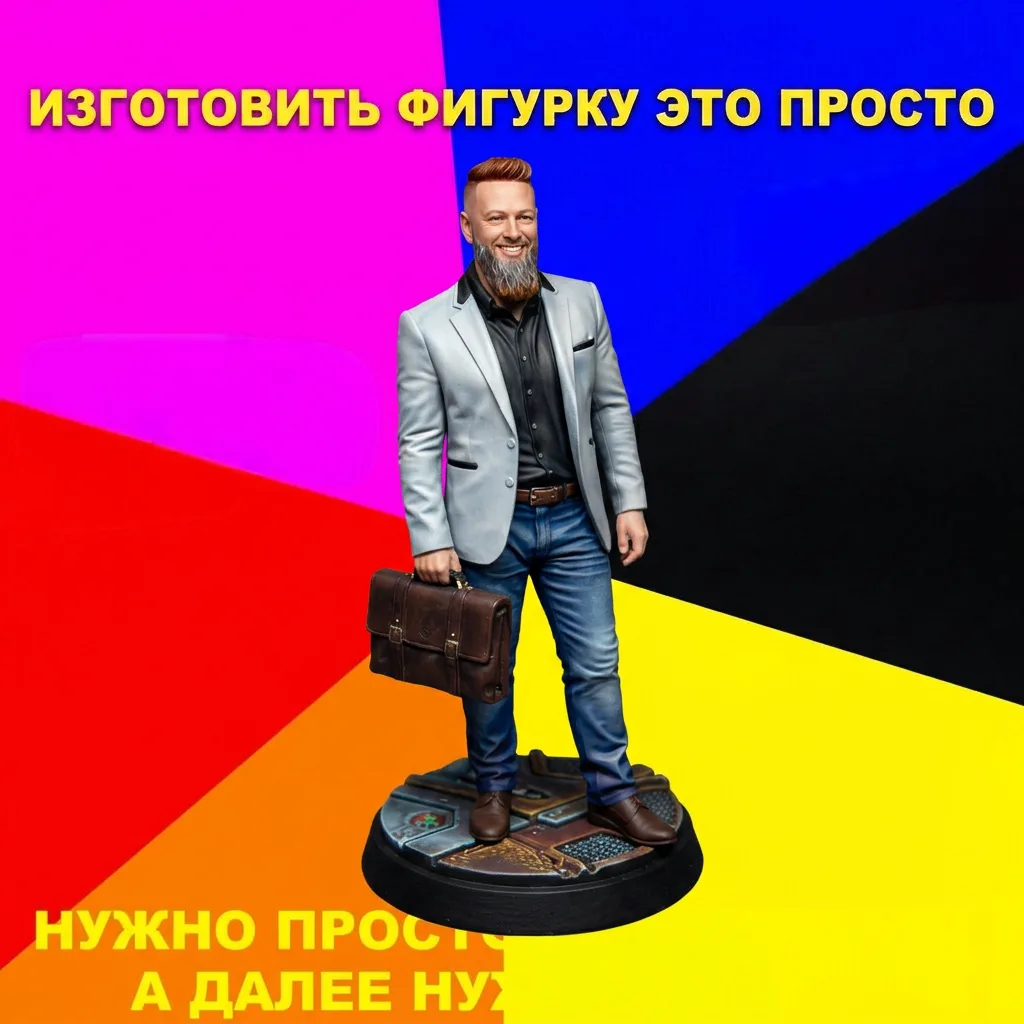 ❓ Как изготовить фигурку по фото? Да проще простого!