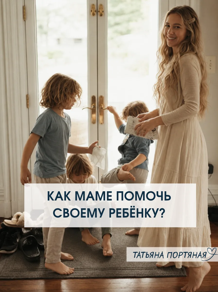 Как маме помочь своему ребёнку