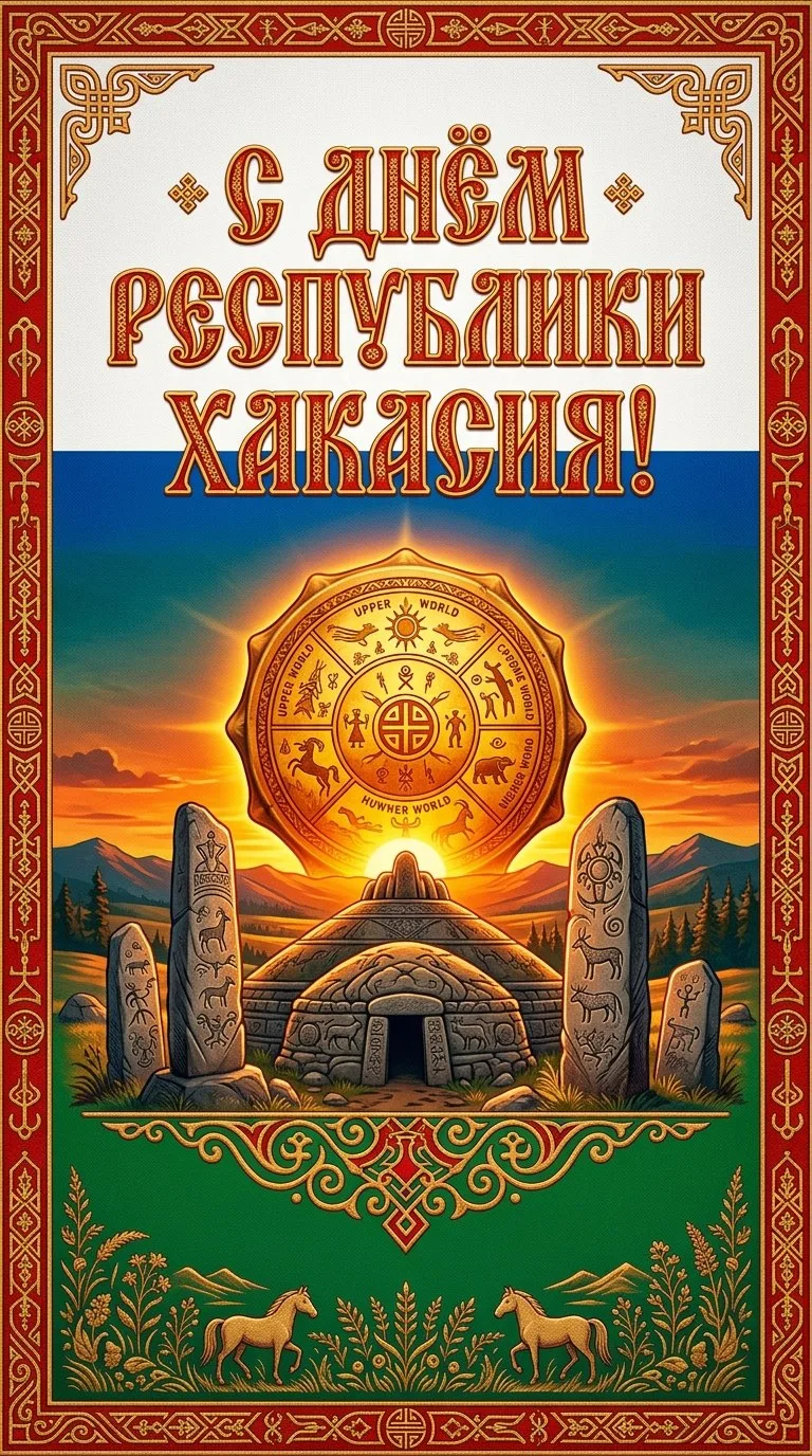 🇷🇺 С Днём Республики Хакасия!

3 июля наша малая Родина отмечает особенный праздник - День Республ