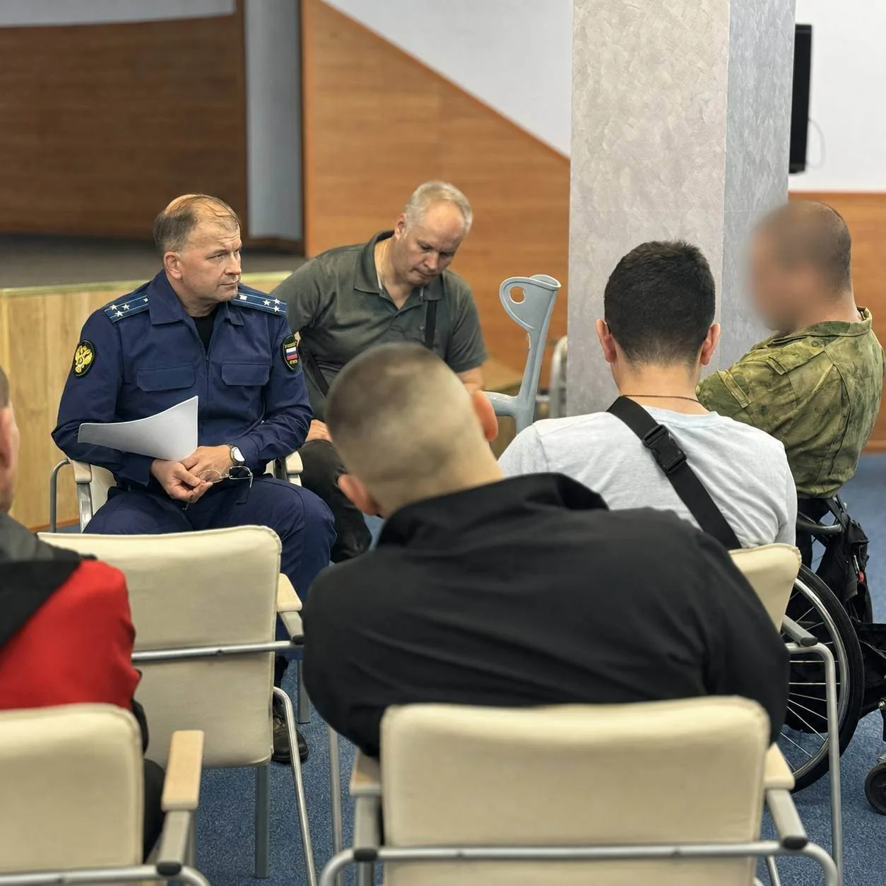 💬 Прокурор области провел выездной прием участников специальной военной операции