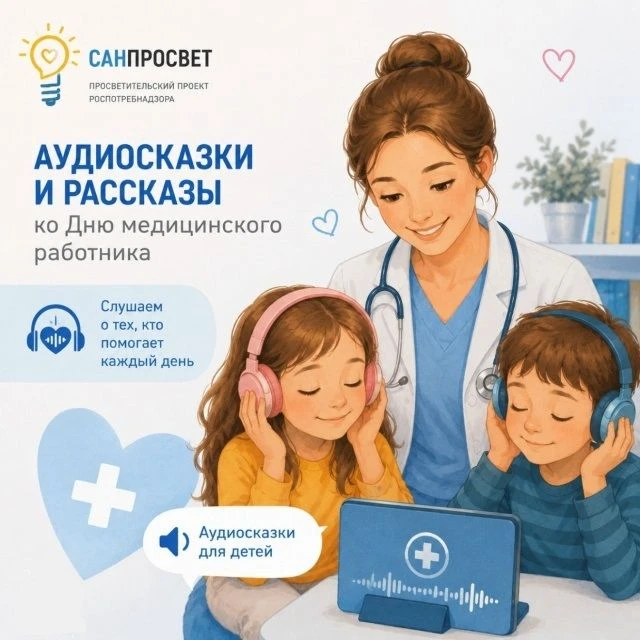 🩺Сказки и рассказы ко Дню медицинского работника от проекта «Санпросвет»!
🧪В рамках просветительск
