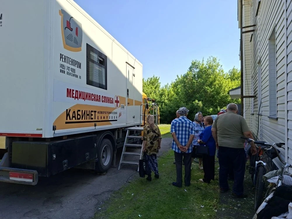 🗓️ В Нижнедевицком районе с 12.05.2026г. по 25.05.2026г.  осуществлял работу передвижной флюорограф