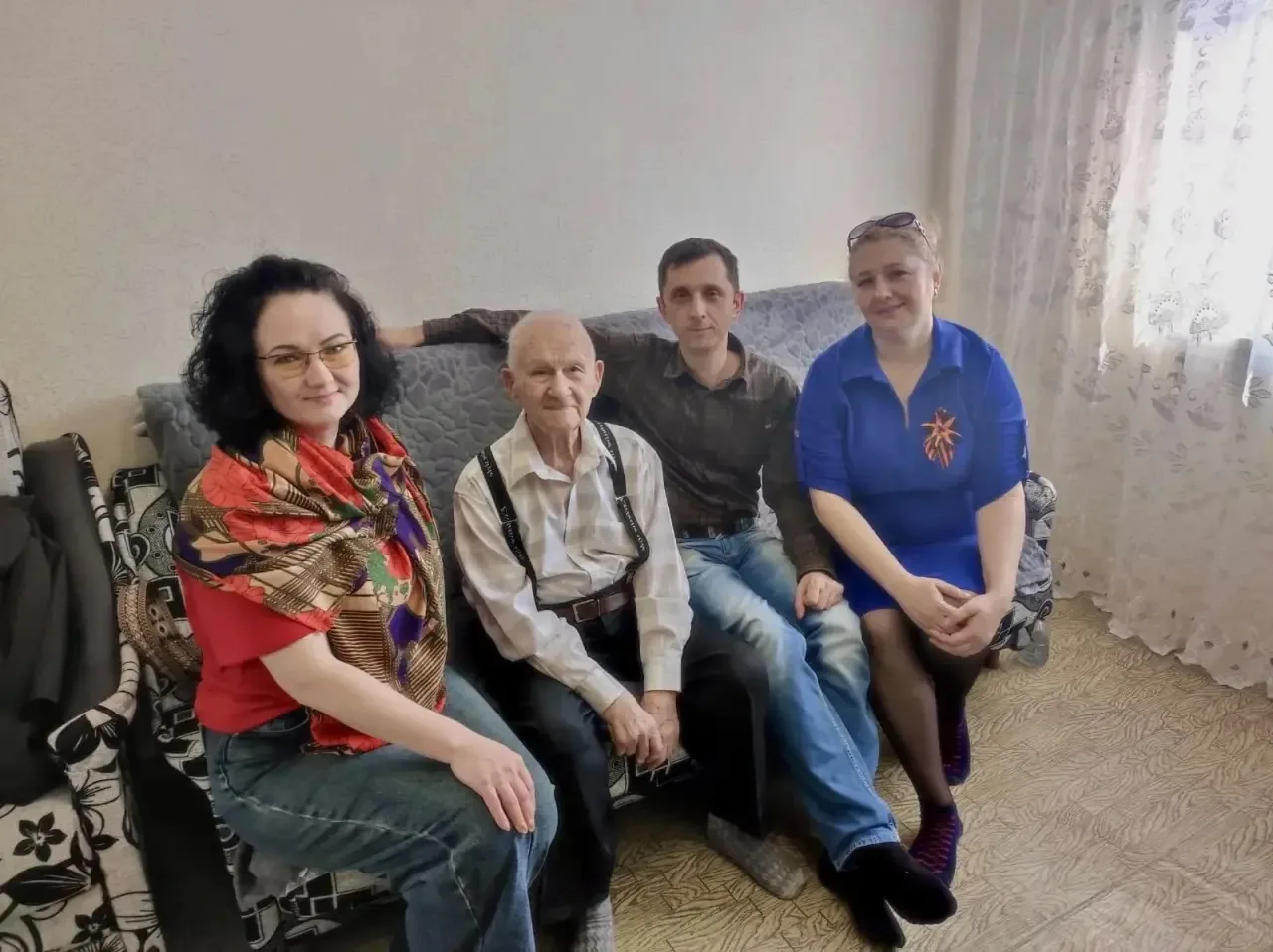 В рамках мероприятий, приуроченных к празднованию Великой Победы, делегация филиала в З...