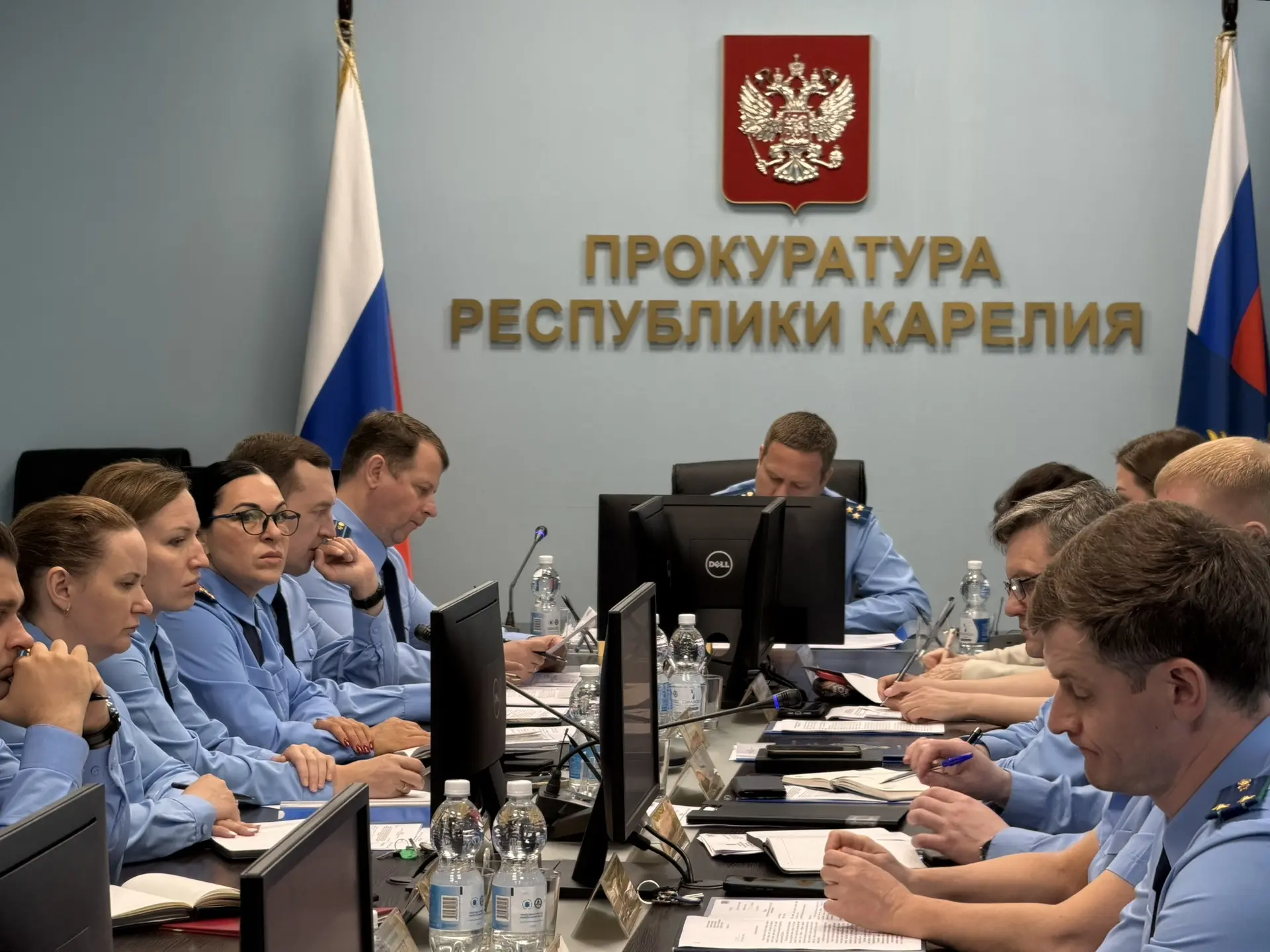 🔹 В прокуратуре Республики Карелия состоялось расширенное заседание коллегии по вопросам исполнения