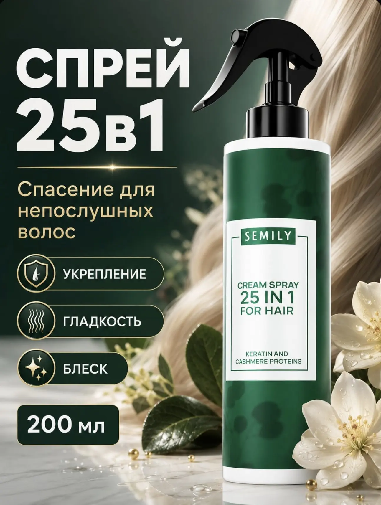 Уходовые средства для волос: