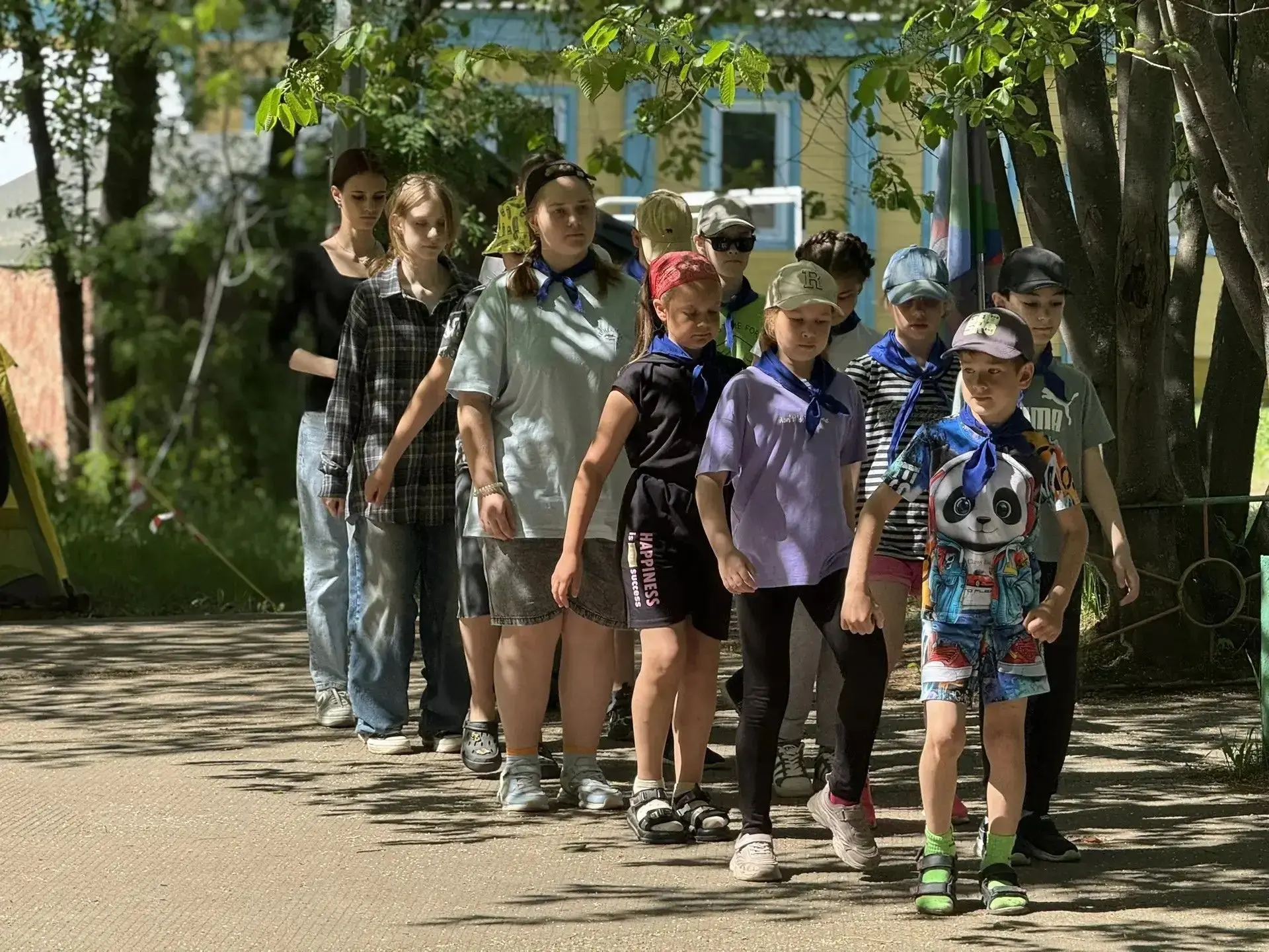🏕️ Пятый день палаточного лагеря с дневным пребыванием «Новая волна» смены «Фабрика др...