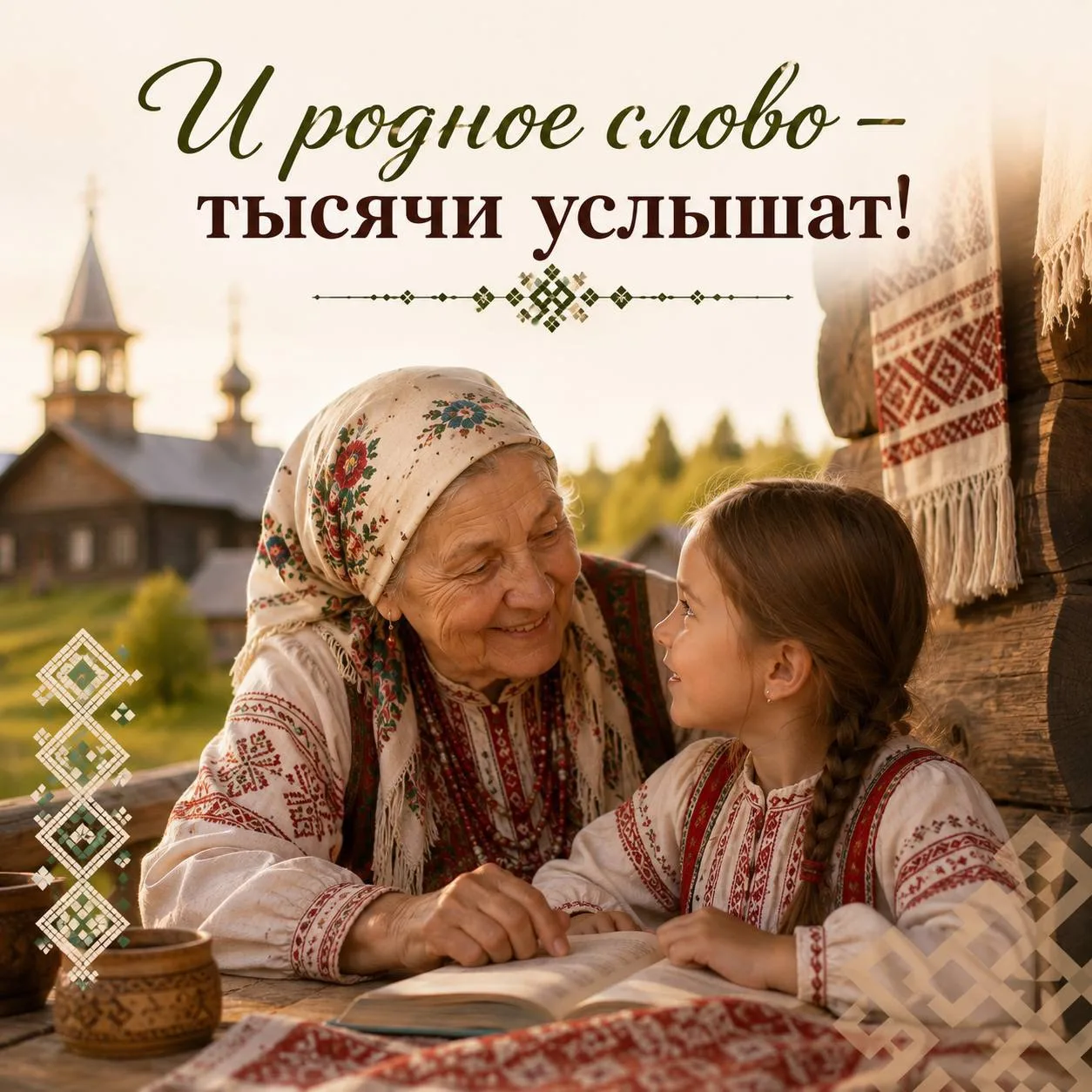 «И родное слово — тысячи услышат!»

В поездках по Республике Коми всё чаще ловлю себя на том, как ос