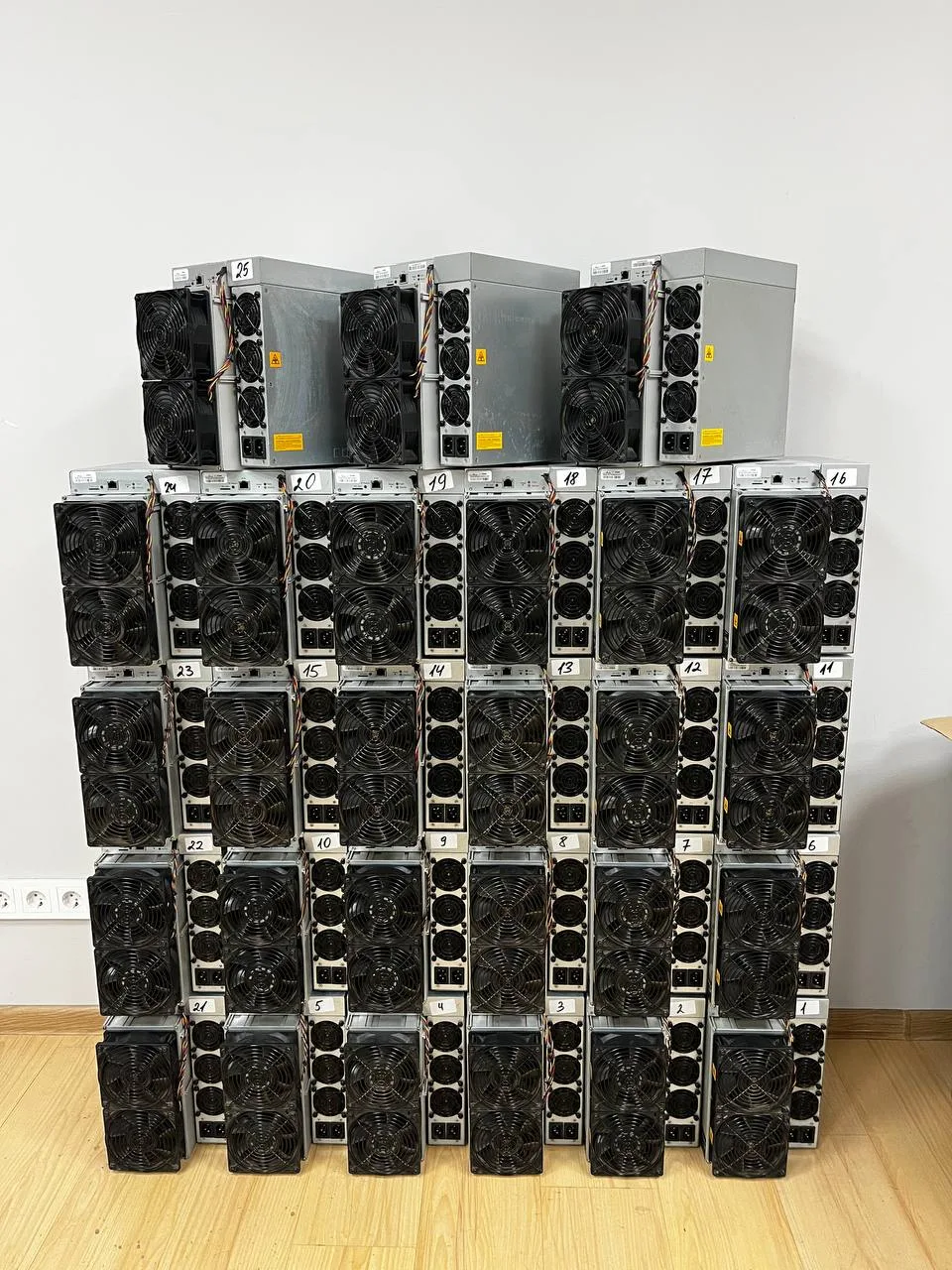 Оборудование:   Bitmain Antminer L7 9500Mh