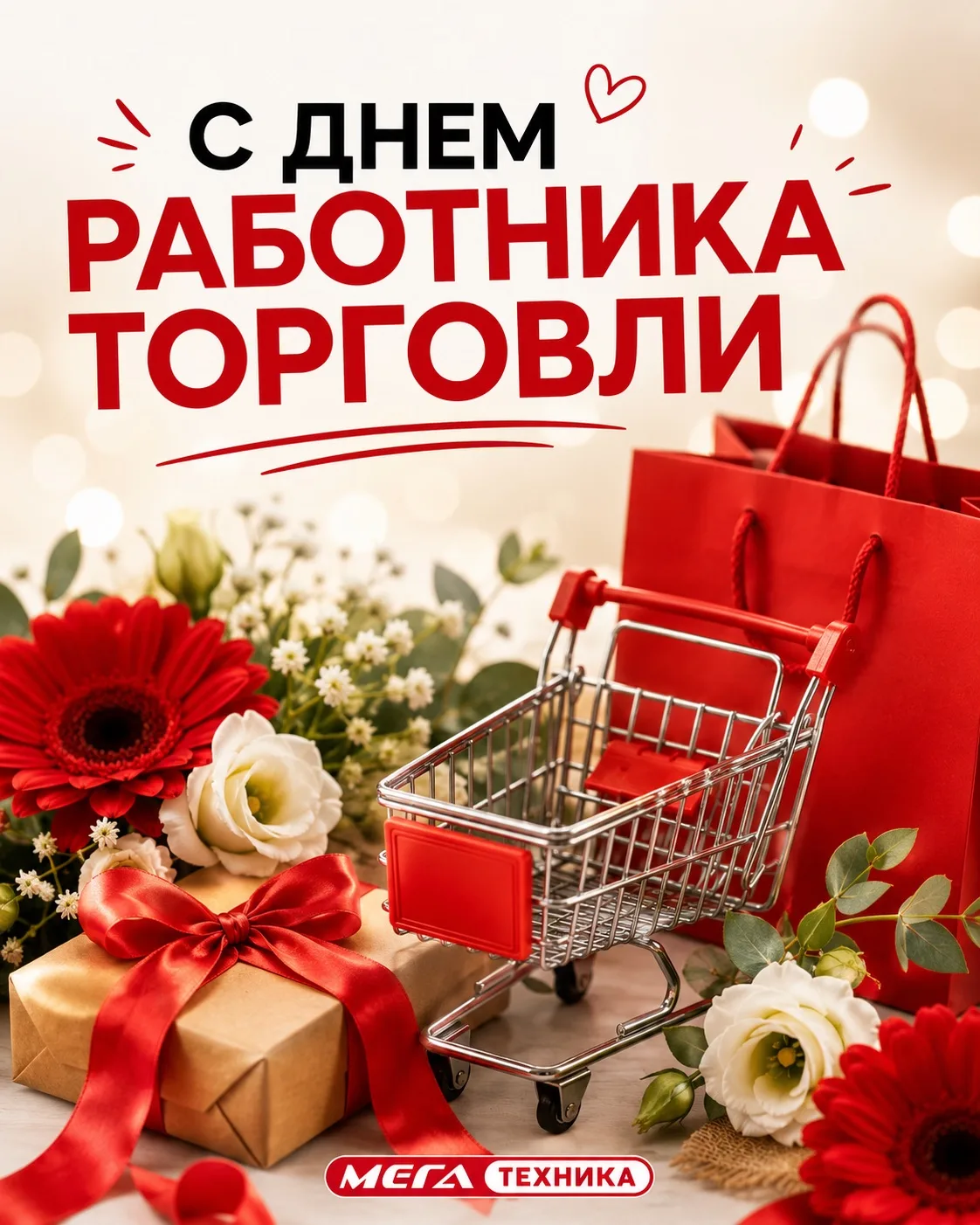 🛍️ С Днём работника торговли!

Поздравляем всех, кто каждый день помогает людям делать правильный в