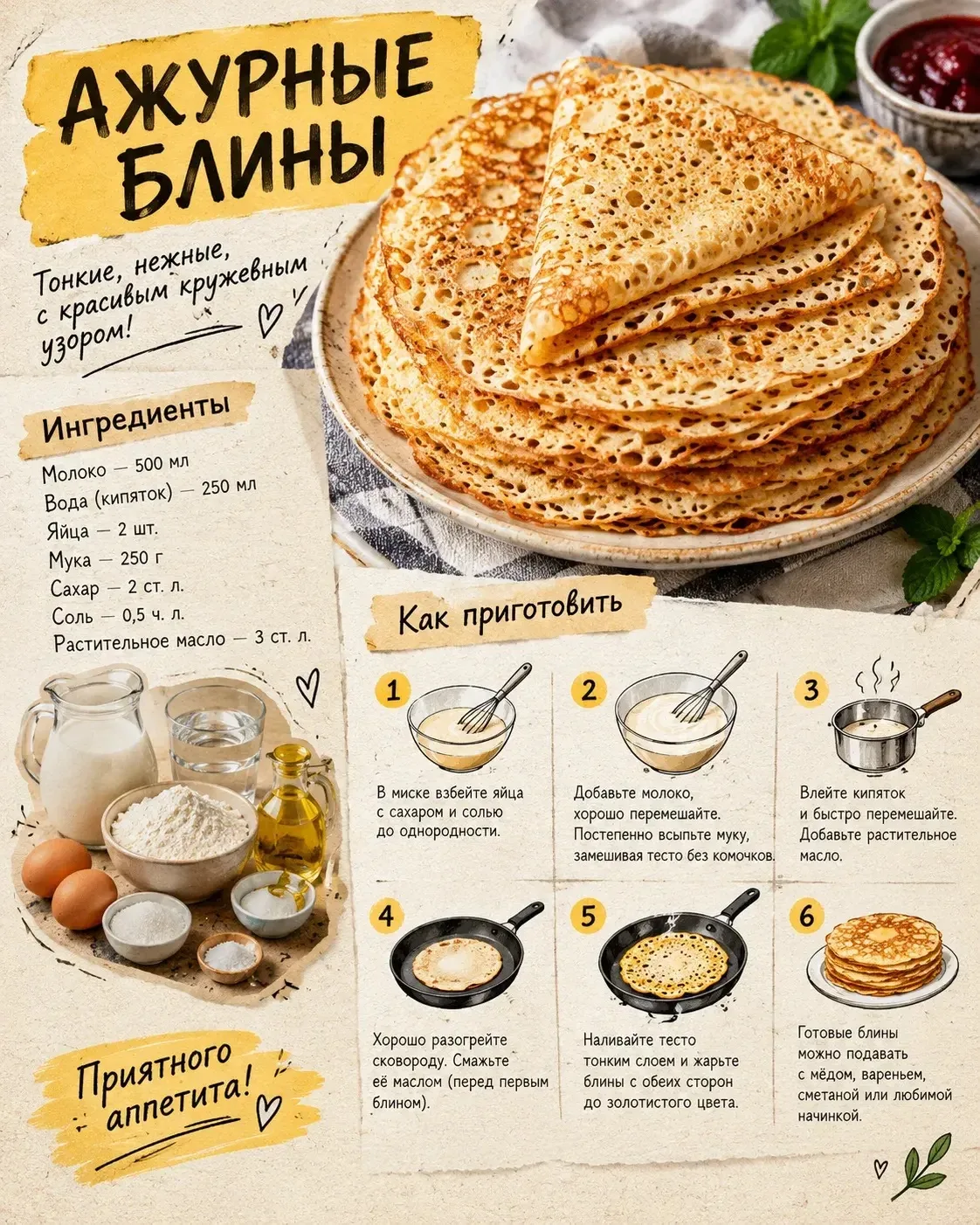 Для вкусного завтрака ✨