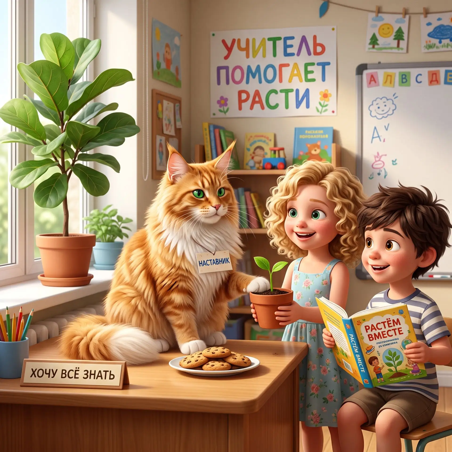 Как учитель помогает нам расти?