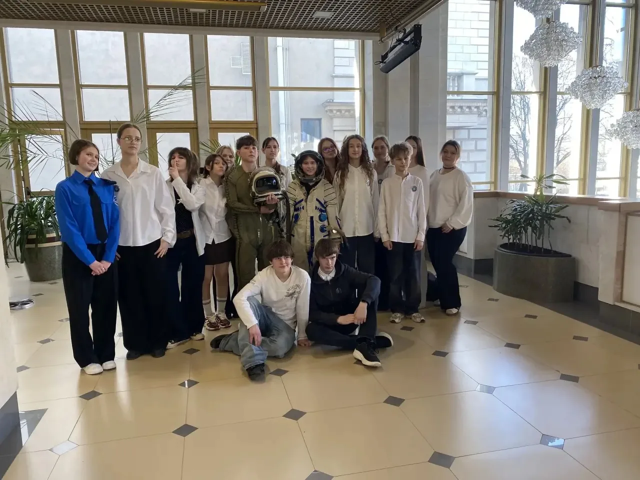 🌟 ПОЕХАЛИ! Наши шестиклассники — лучшие в космосе!  В Аничковом дворце прошла Игра «Космос», и без п