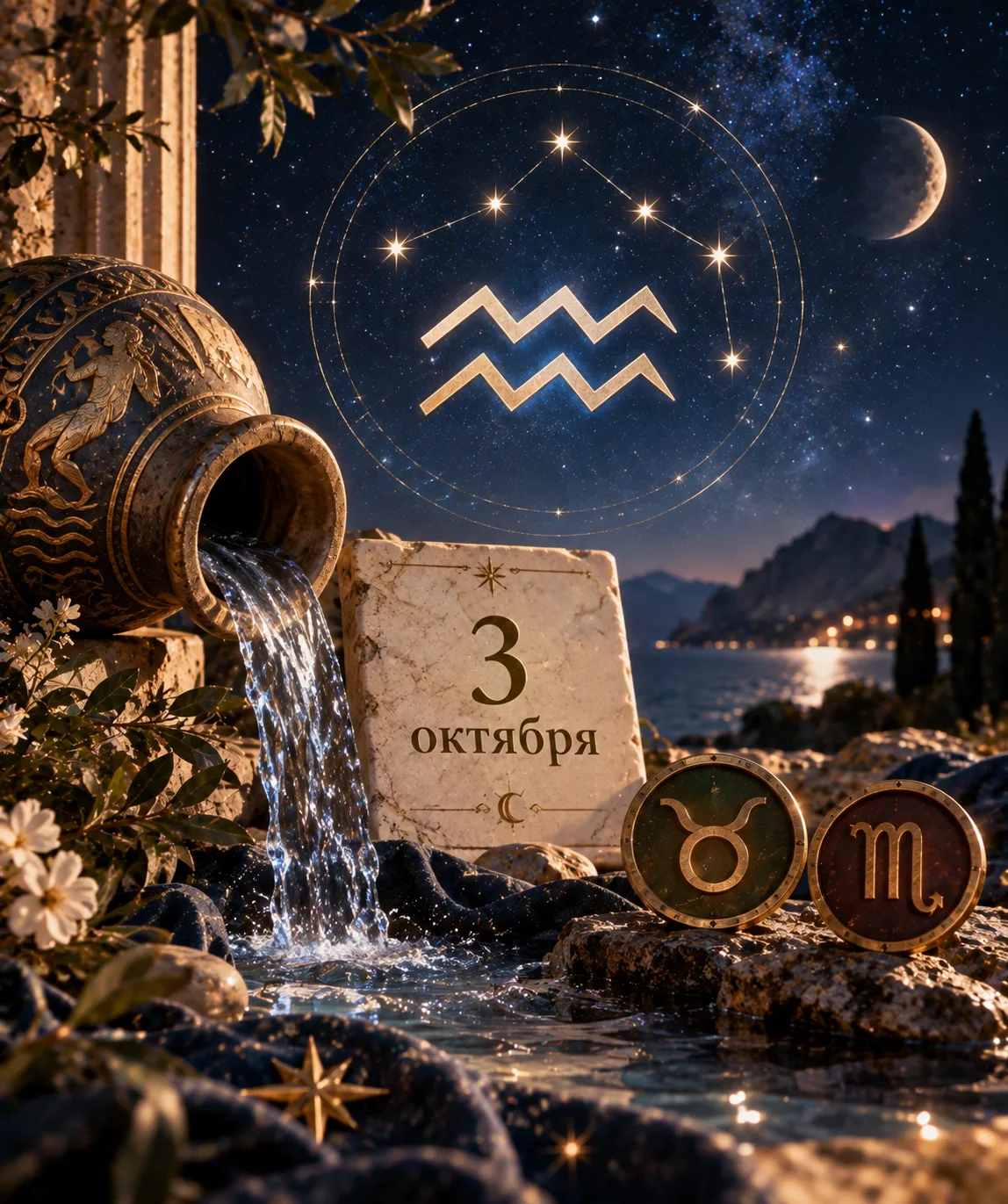 Водолей — 3 октября