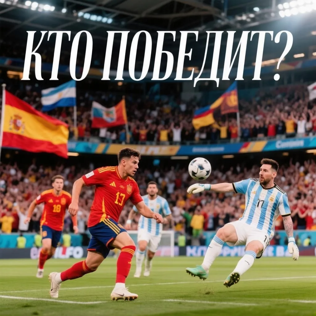 🏆 Совсем скоро мы узнаем, кто станет чемпионом мира по футболу!
