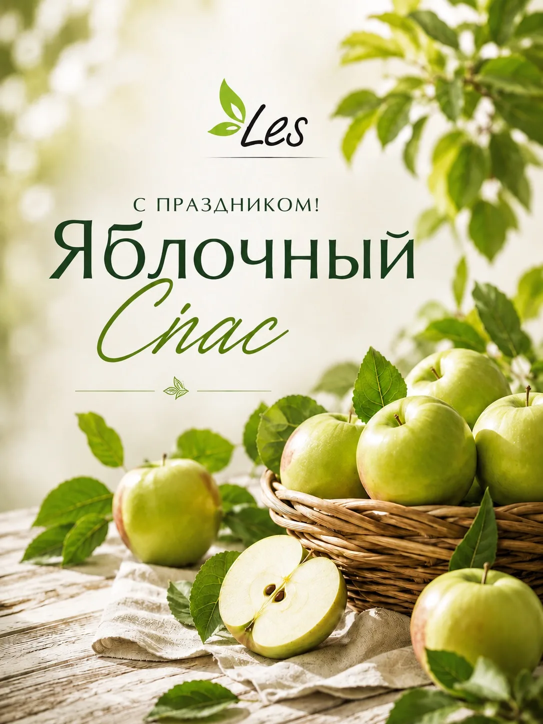 Друзья, сегодня отмечаем «Яблочный спас»!