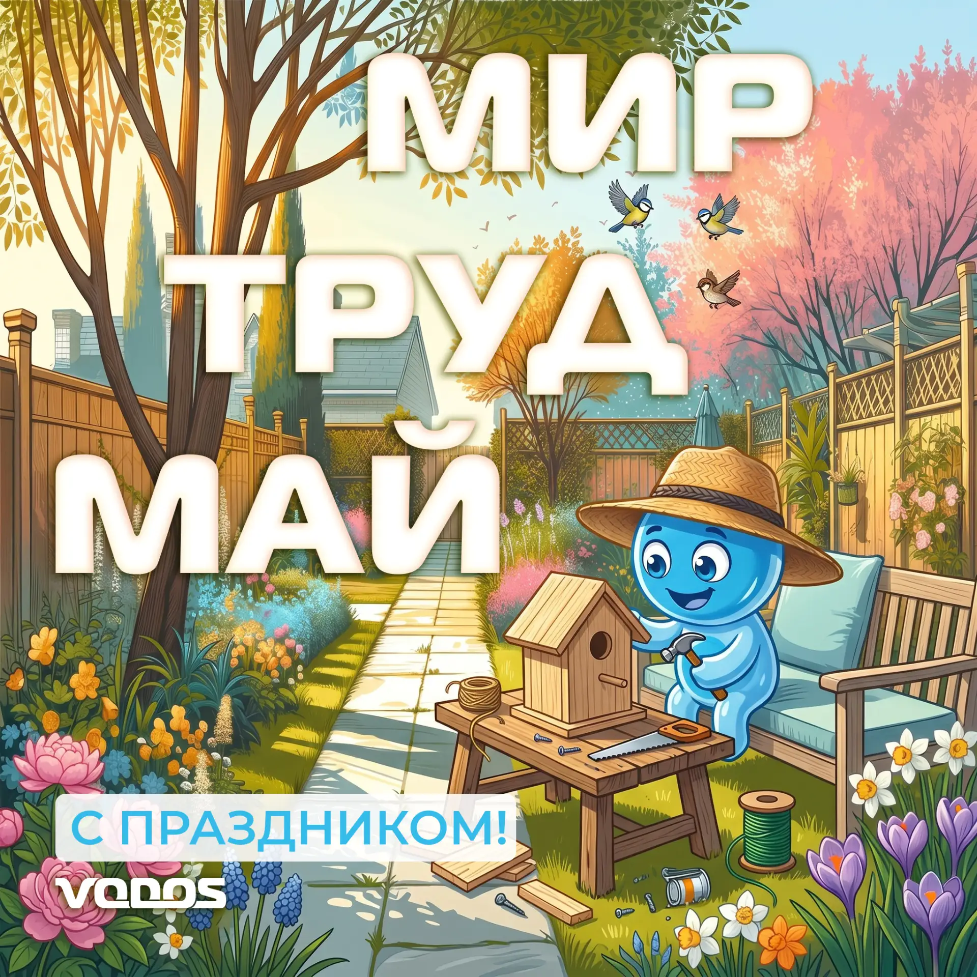 Мир, Труд, Май! ☀️