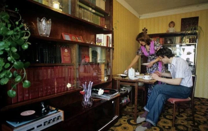 Советская квартира, 80-е.