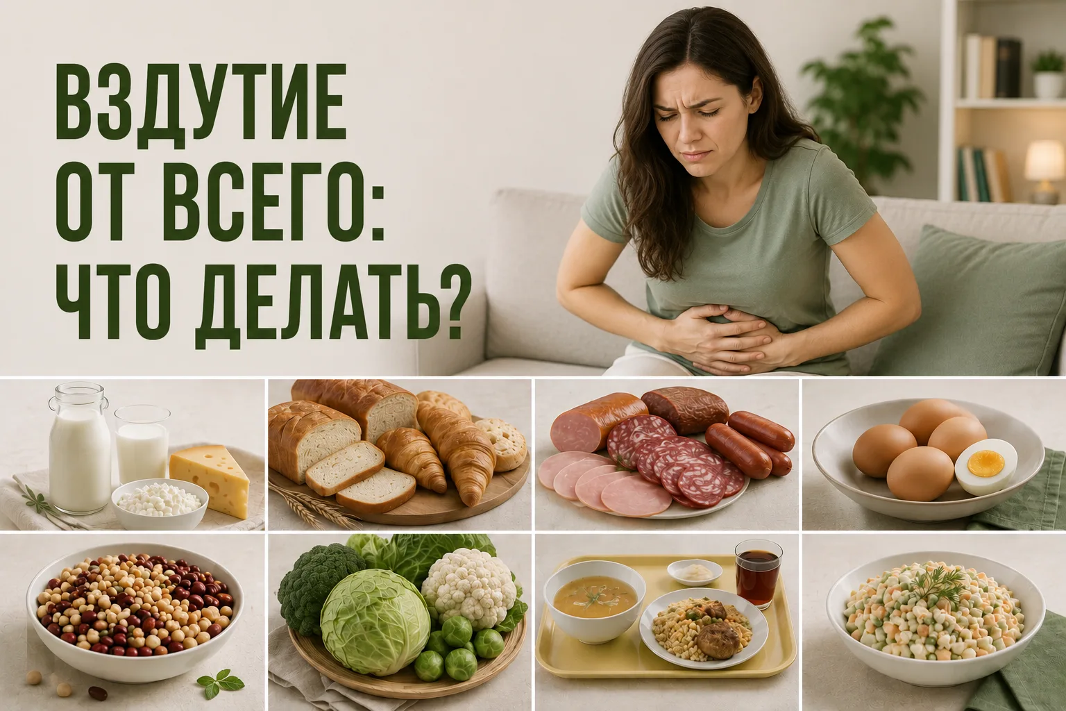 Вздутие от всего: что делать?  Если вздутие стало «нормальной» реакцией почти на любую еду, а фермен