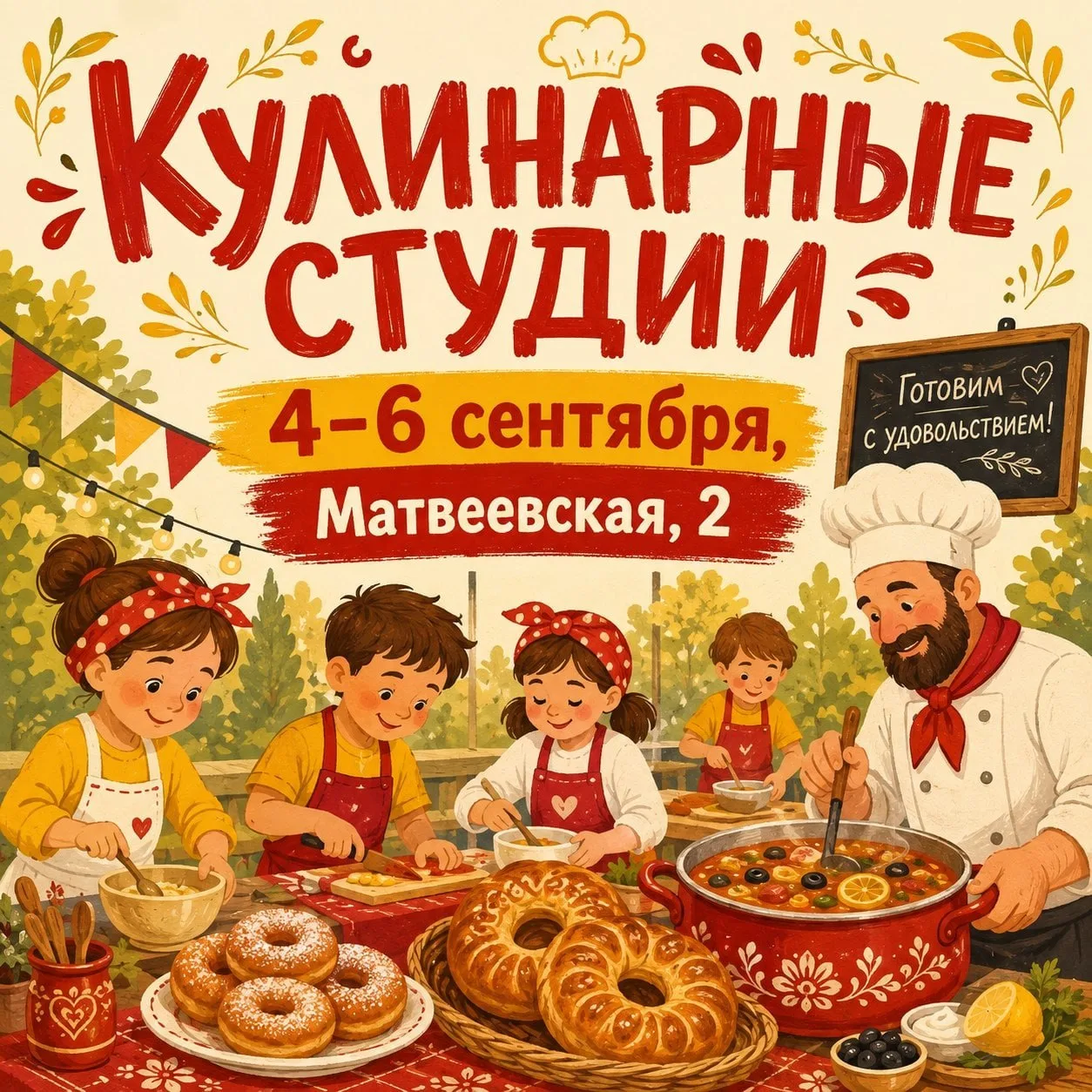 С 4 по 6 сентября с 12:00 до 19:00 на фестивальной площадке «Московские сезоны» на Матв...