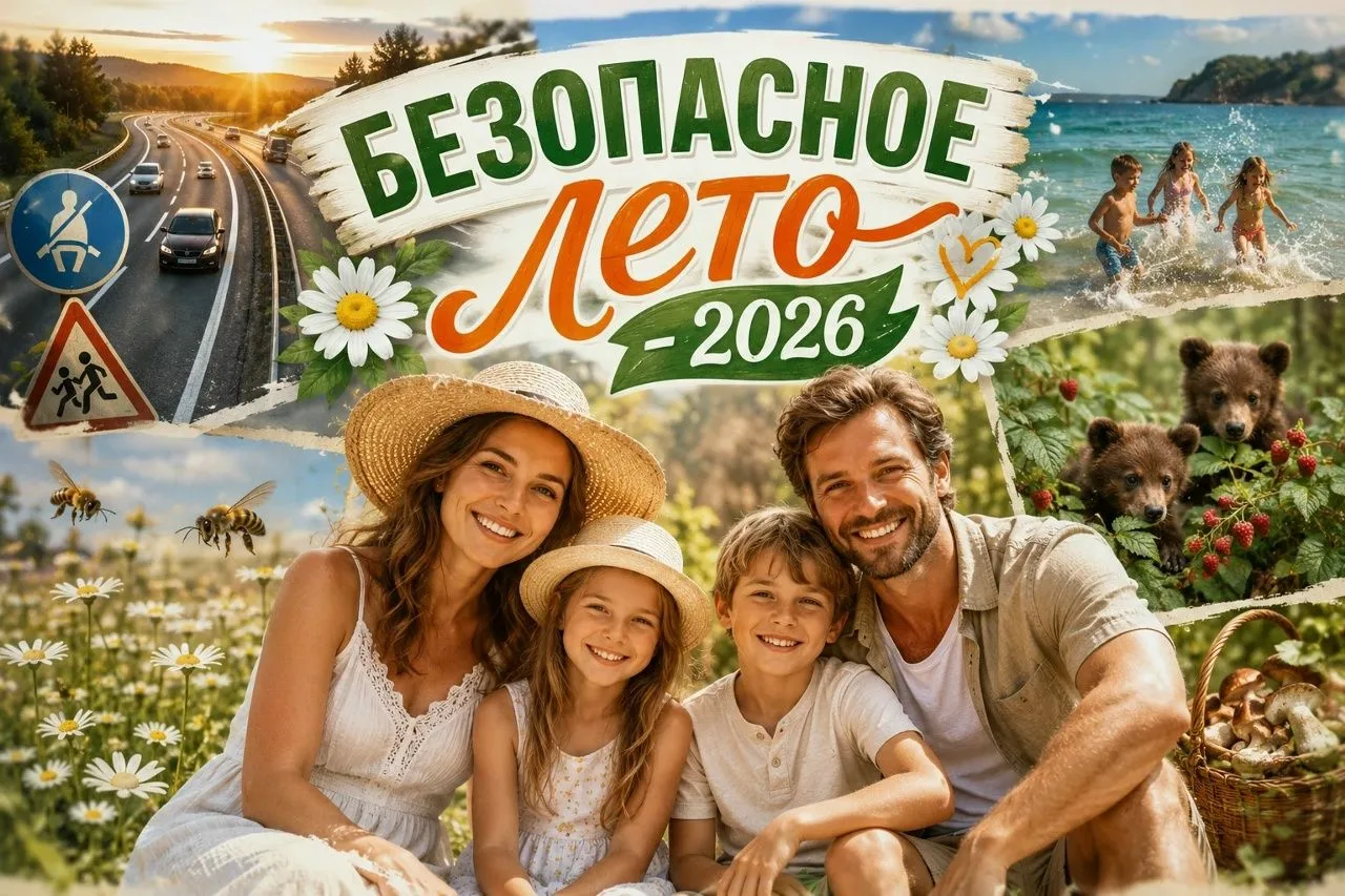 Безопасное лето – 2026: правила летних приключений
 
Ох, лето красное! любил бы я тебя,
Когда б не з