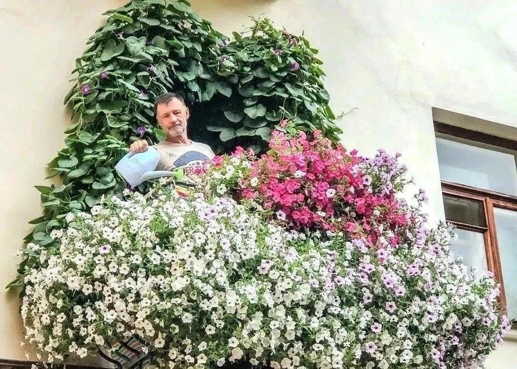 Прекрасное творение, возникшее из любви: рассказ об одном балконе 🌺❤️🌟