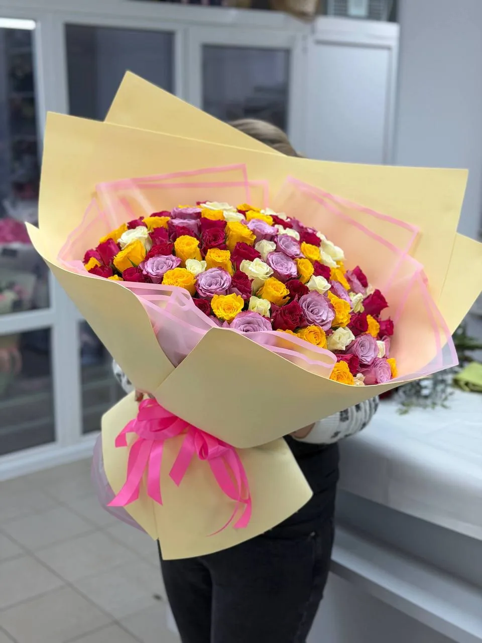 🤩Яркий микс кенийских роз
