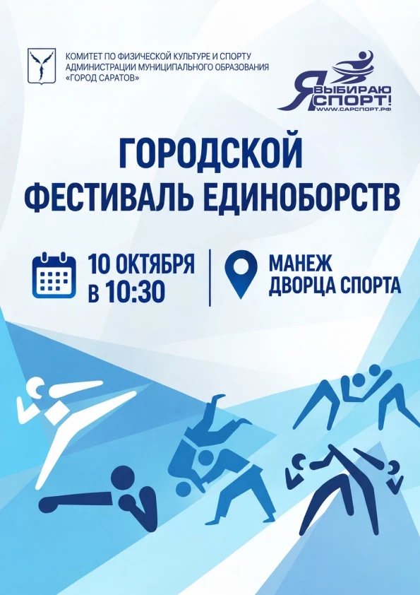 Фестиваль единоборств в Саратове