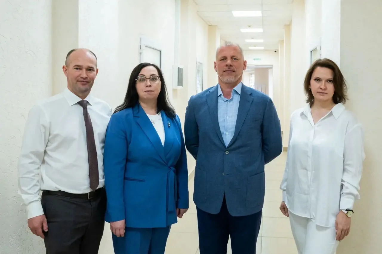Делегация под руководством заместителя Губернатора Тюменской области, директора департа...