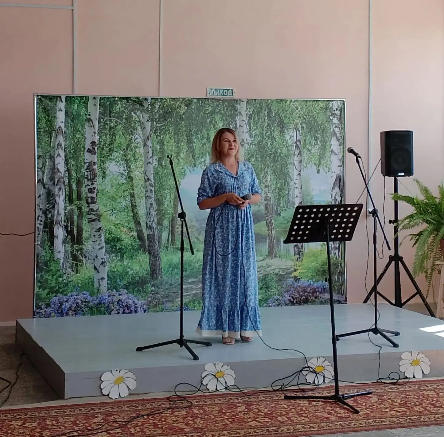 «Ромашковое счастье» в Стемасском ЦСДК!🌸
10 июля - состоялось открытие обновлённого фойе Стемасског
