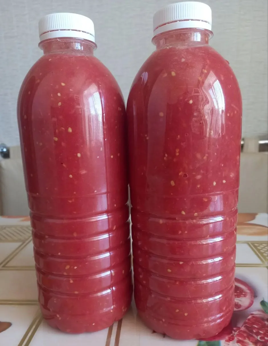 Продам горлодëр из домашних помидоров, цена 350 руб./л. Самовывоз КСК. 89242705551
