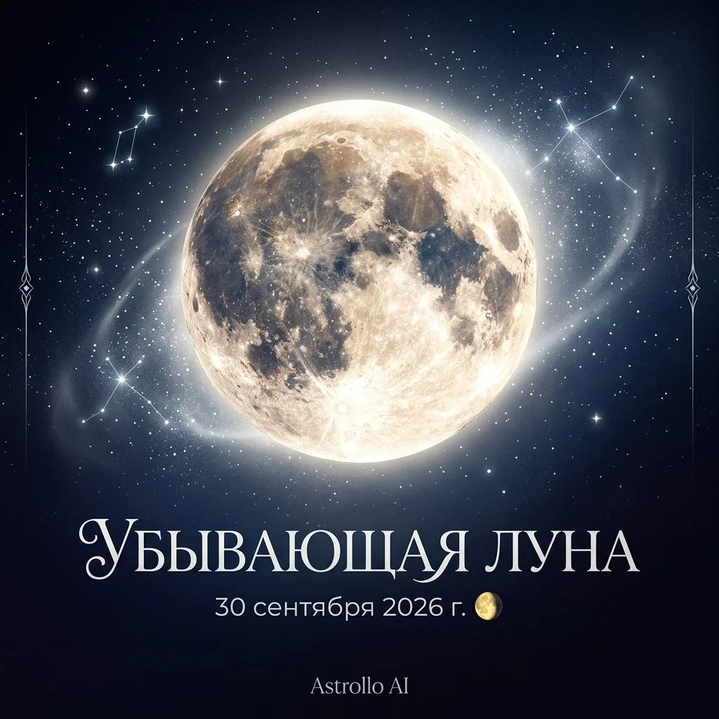 🌖 Убывающая луна  |  19-й лунный день
