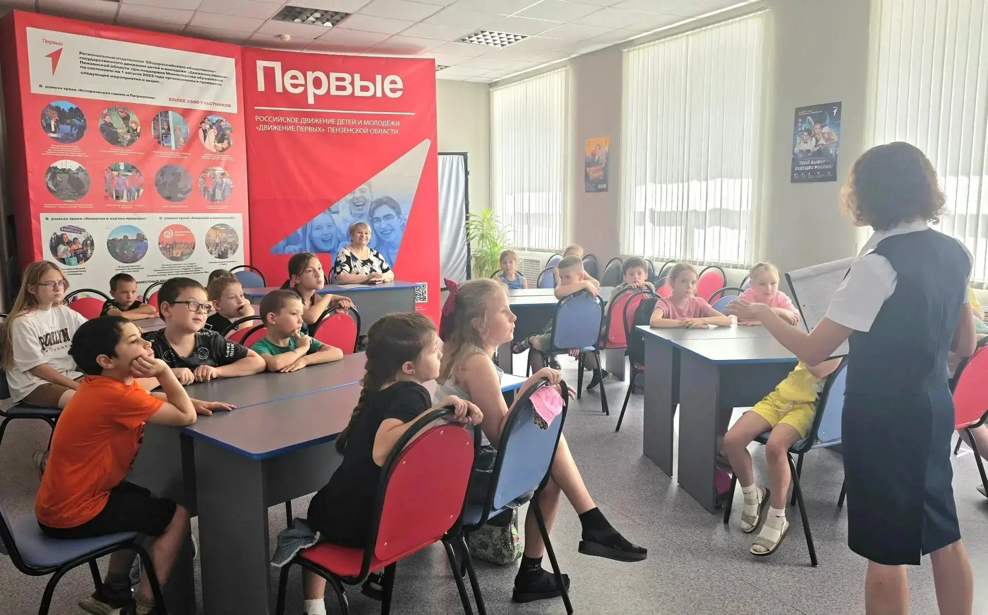 Наши "Орлята", воспитанники ЛДП " Город Здоровья" сегодня посетили Центр Детских инициатив  " Движен