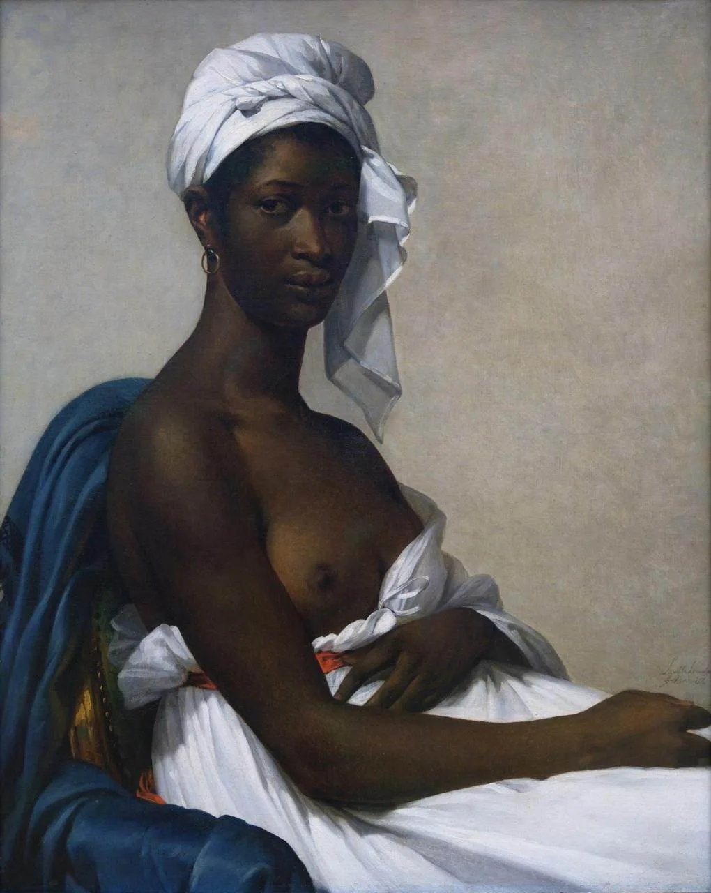 Портрет чернокожей женщины, 1800, 81×65