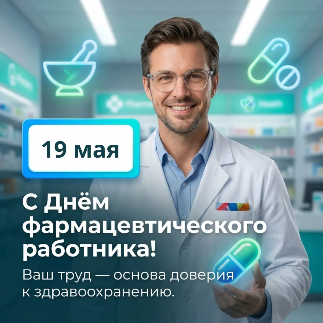 💊 С Днём фармацевтического работника!