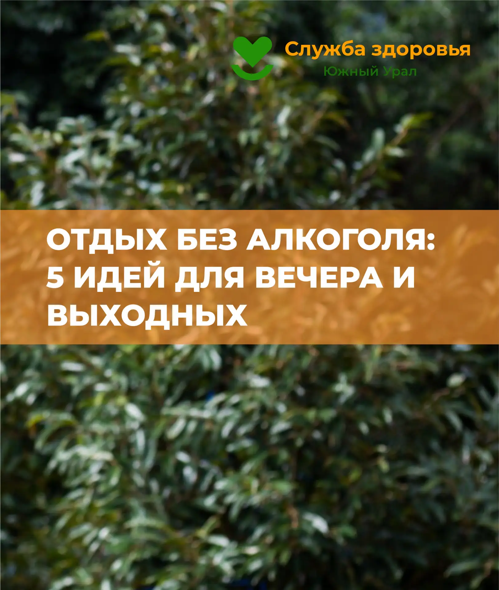 Челябинская область присоединилась к Неделе сокращения потребления алкоголя и связанной...