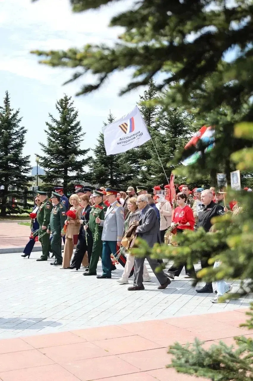 НАШИ #Юнармия #ДеньПобеды #ПатриотическоеВоспитание #ПамятьПоколений  5 мая на территории Федерально