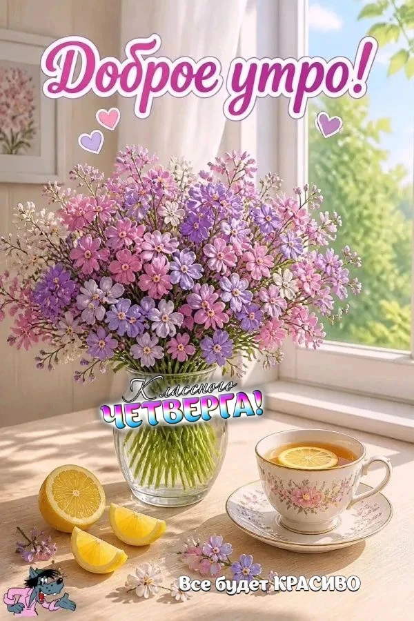 ☕ Приятного Вам  ЧЕТВЕРГА ! 🌼