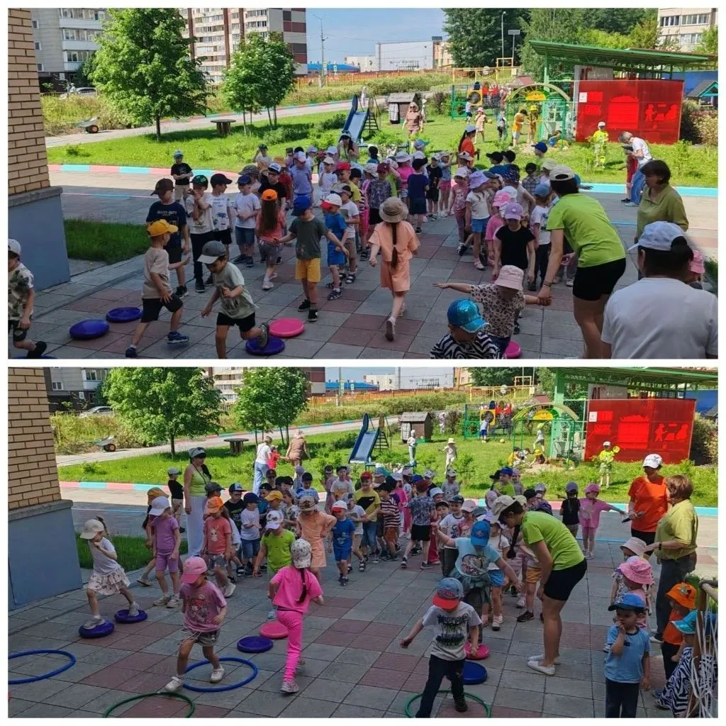 Лето - прекрасная пора! Неделя радует всех хорошей погодой, и наш детский сад не упускает возможност