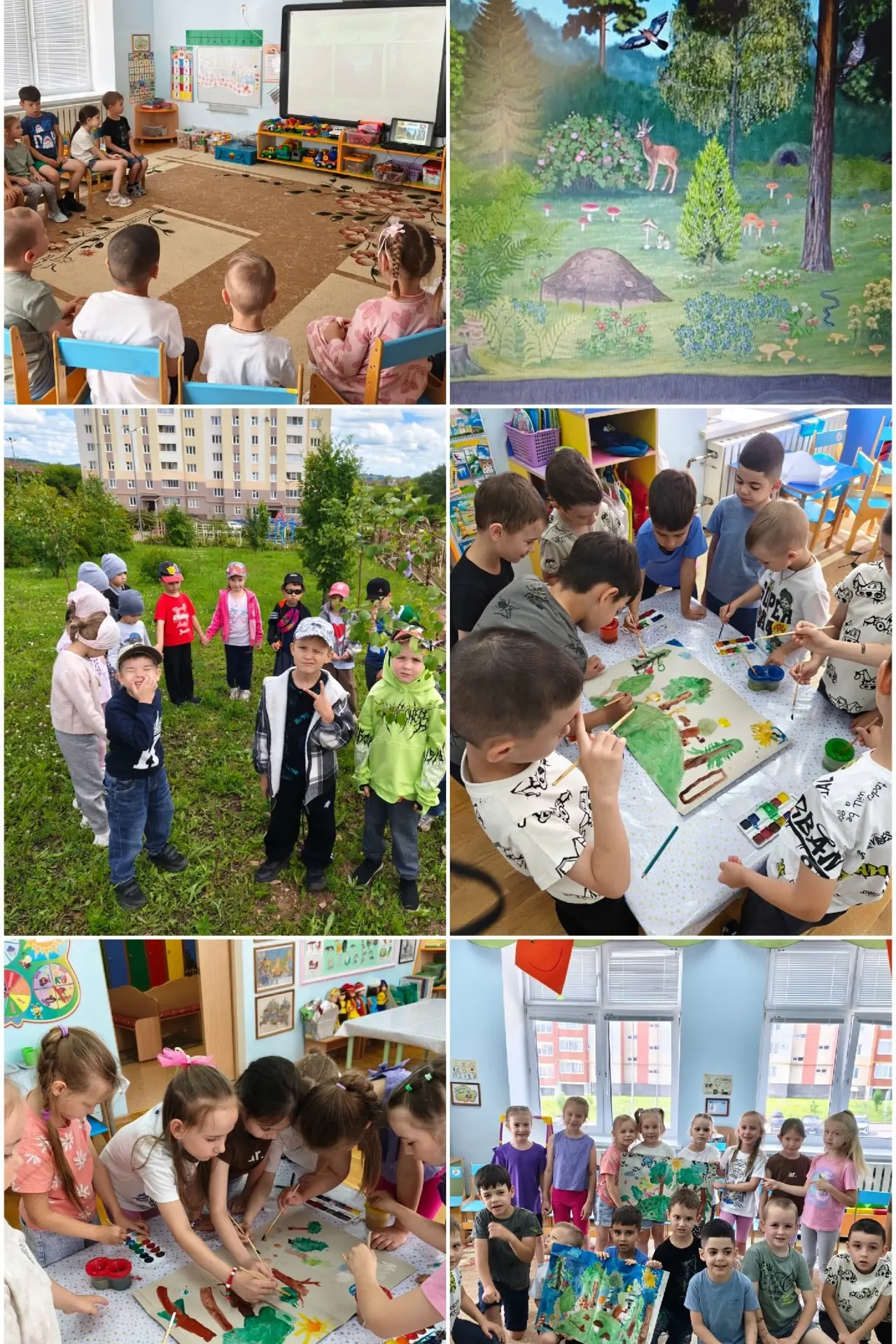 Неделя с 29.06-03.07.2026 в старшей группе "Солнышко" была посвящена теме: "Лесная неделя". 
Наши ре