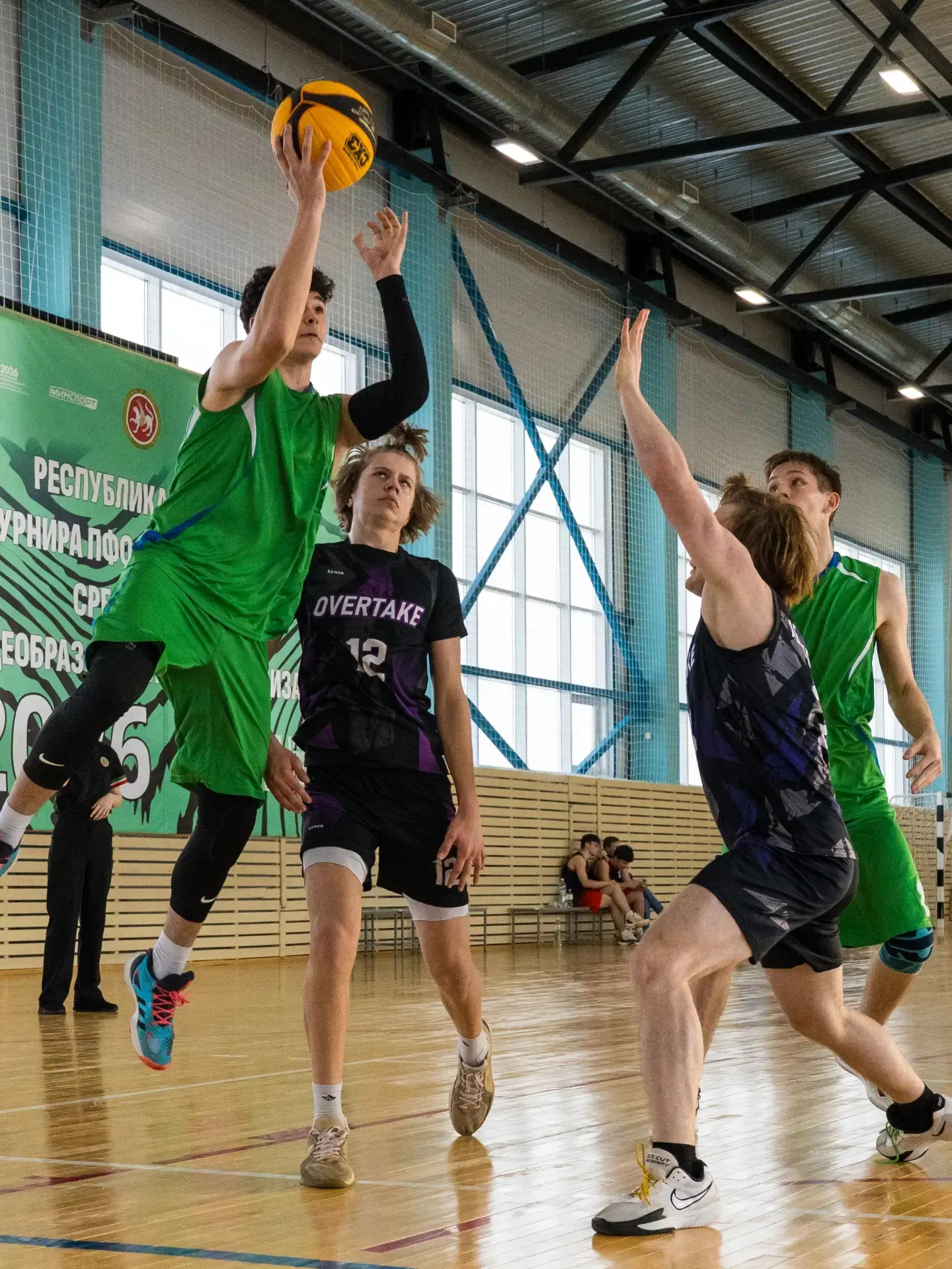 🏀 Итоги турнира по баскетболу 3×3 в Высокогорской СОШ №5 имени братьев Максуди.  28 Марта в нашей шк