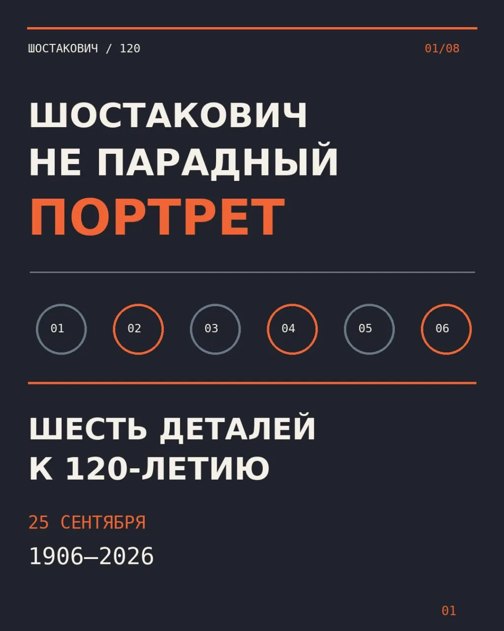 Дмитрий Шостакович: 120 лет со дня рождения гения! 🎉