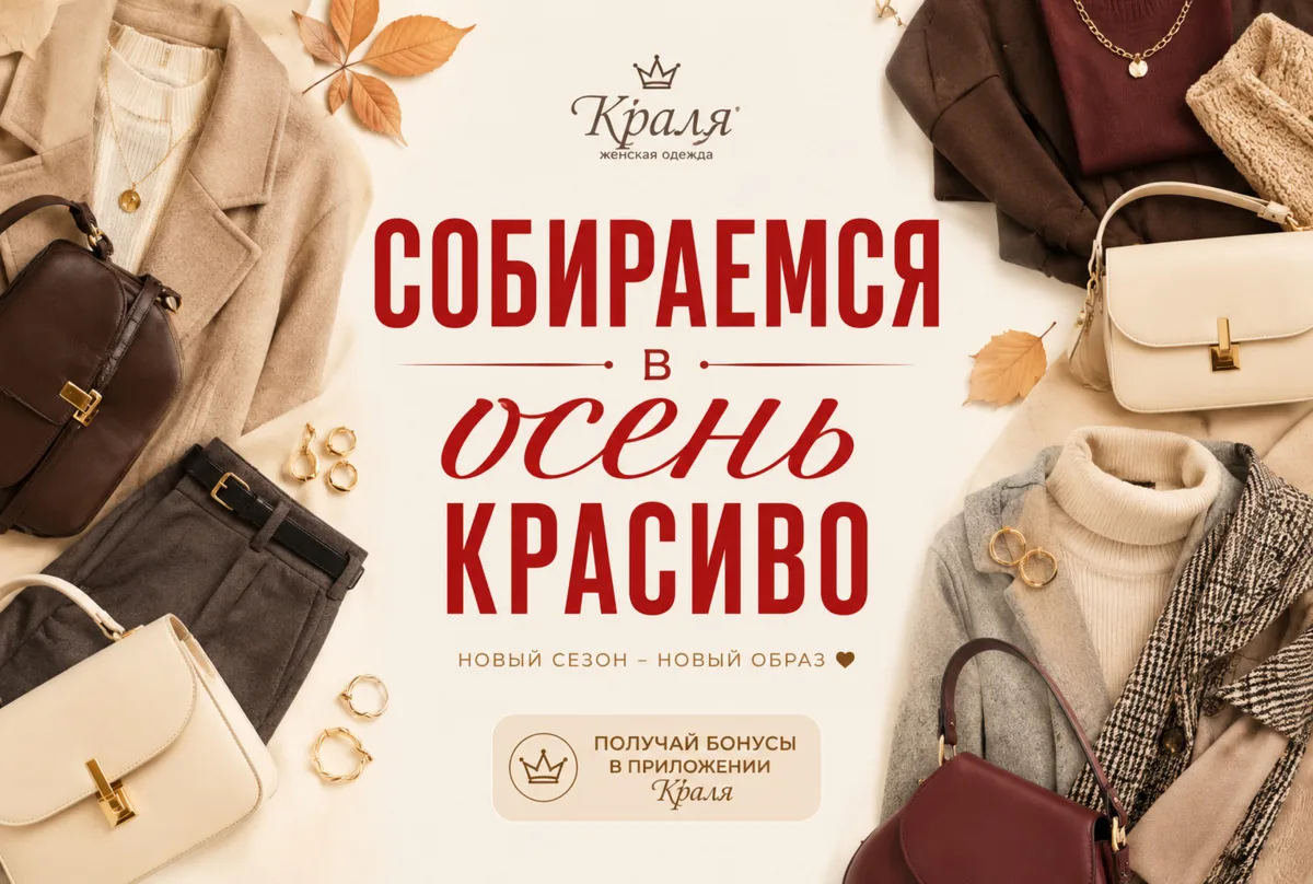 🍂 СОБИРАЕМСЯ В ОСЕНЬ КРАСИВО 🍂