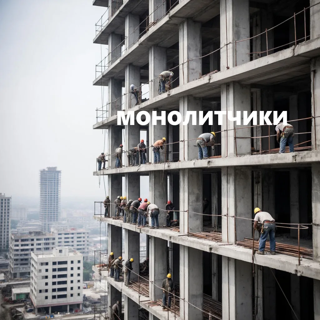 ВАХТА В ТУАПСЕ: БОЛЬШОЙ ОБЪЕМ ДЛЯ МОНОЛИТЧИКОВ! 

🔥Генподрядчик приглашает бригады от 15–20 человек