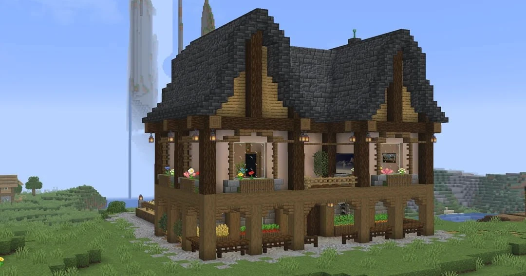 Стартовая база

👌🏼 - просто и круто

Minecraft