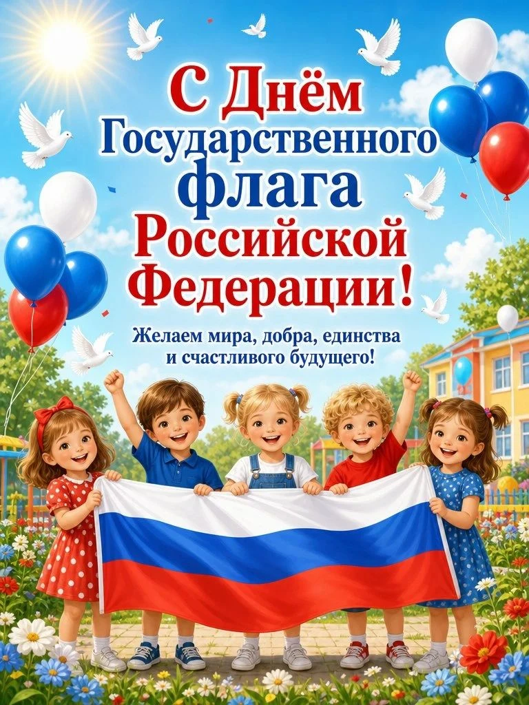 🇷🇺 С Днём Государственного флага Российской Федерации!
