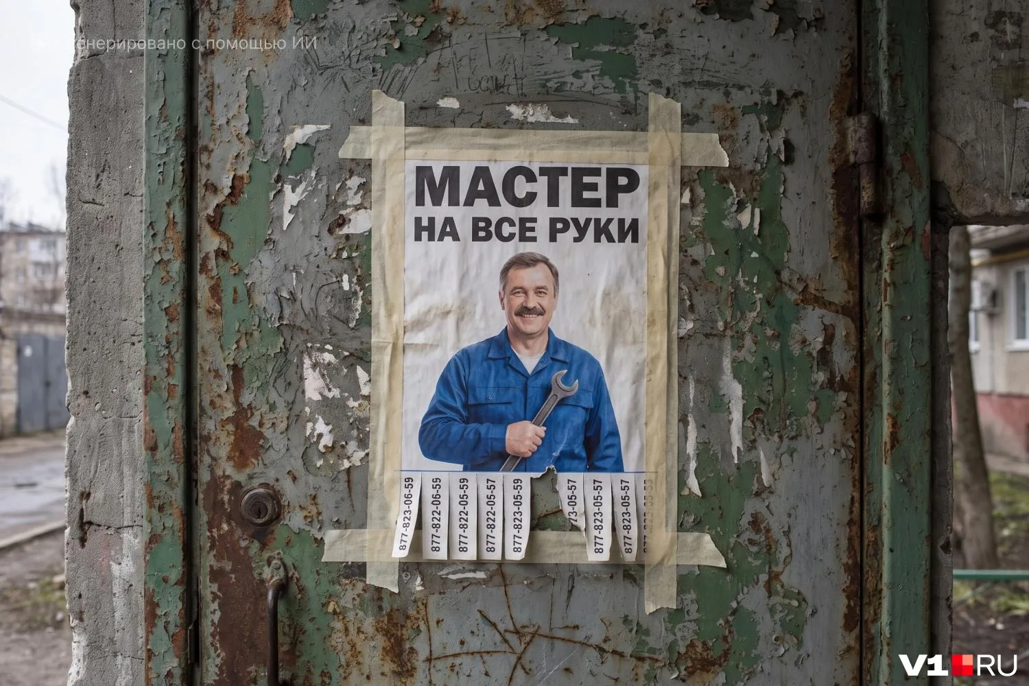 Жители южных районов Волгограда сообщают о группе «мастеров на час» из уличных объявлен...
